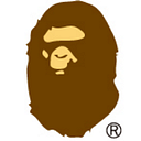 A BATHING APE® logo