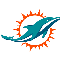 Miami Dolphins & Hard Rock Stadium logo