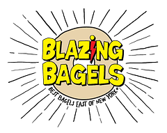 Blazing Bagels logo
