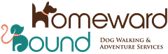 Homeward Bound Dog Walking and Adventure Services logo