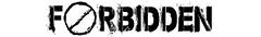 Forbidden logo