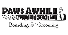 Paws Awhile Pet Motel logo