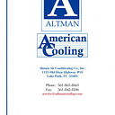 ALTMAN AIR CONDITIONING logo