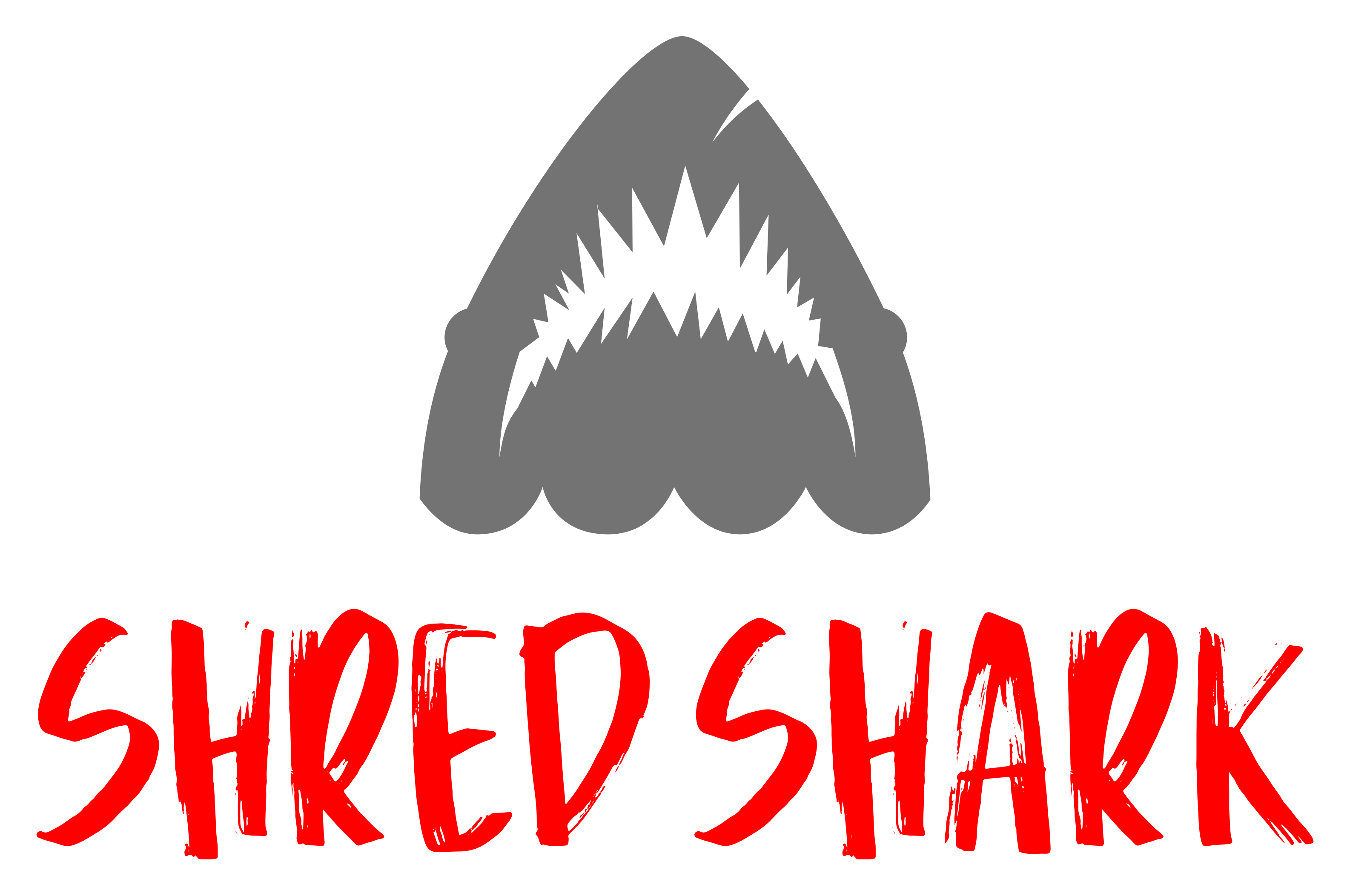 Shred Shark logo