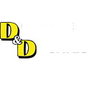 D AND D GARAGE DOORS logo