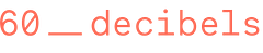 60 Decibels logo