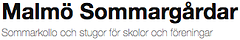Malmö Sommargårdar logo