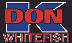 Don "K" Whitefish Chrysler Dodge Jeep Ram Chevrolet Subaru logo