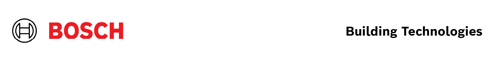 Bosch Building Technologies logo