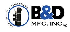 B&D MFG. logo