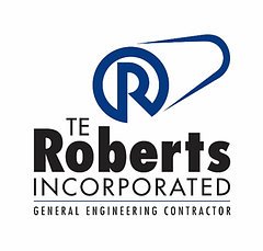 TE Roberts logo