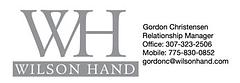 Wilson Hand logo