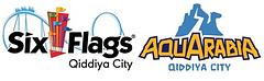 Six Flags Qiddiya City and Aquarabia logo