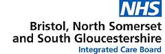 NHS Bristol, North Somerset and South Gloucestershire Integrated Care Board logo