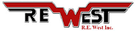 R.E. West logo