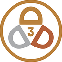 Three D Metals, INc. logo