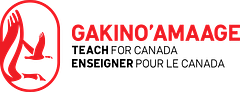 Gakino'amaage: Teach For Canada logo
