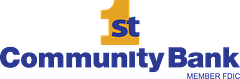 First Community Bank logo