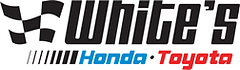 White's Honda Toyota of Lima logo