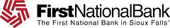 The First National Bank in Sioux Falls logo