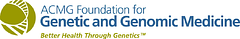 American College of Medical Genetics and Genomics logo