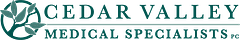 Cedar Valley Medical Specialists logo