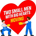 Two Small Men with Big Hearts Moving - Western Canada logo