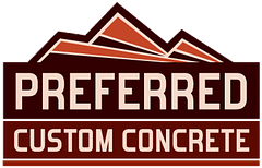 Preferred-Custom Concrete logo