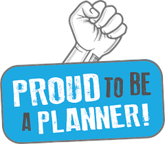 Proud to be a planner logo