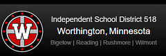 Worthington School District 518 logo