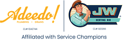 JW Plumbing, Heating, & Air logo