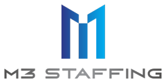 M3 Staffing logo