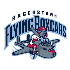Hagerstown Flying Box Cars logo