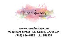 Closet Factory logo