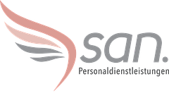 san. Personaldienstleistungen logo
