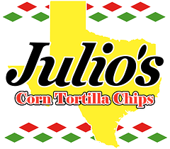 Julio's Seasoning & Corn Chips logo