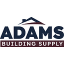 Adams building supply logo