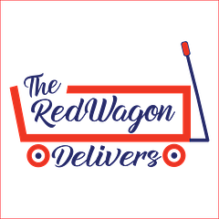 The RedWagon Delivers logo