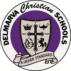 Delmarva Christian School logo