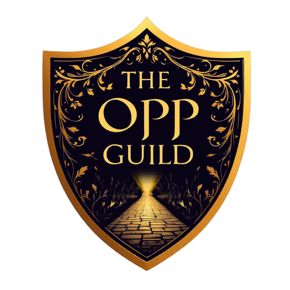 The Opp Guild logo