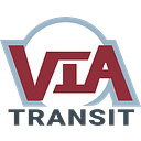 VIA Metropolitan Transit logo