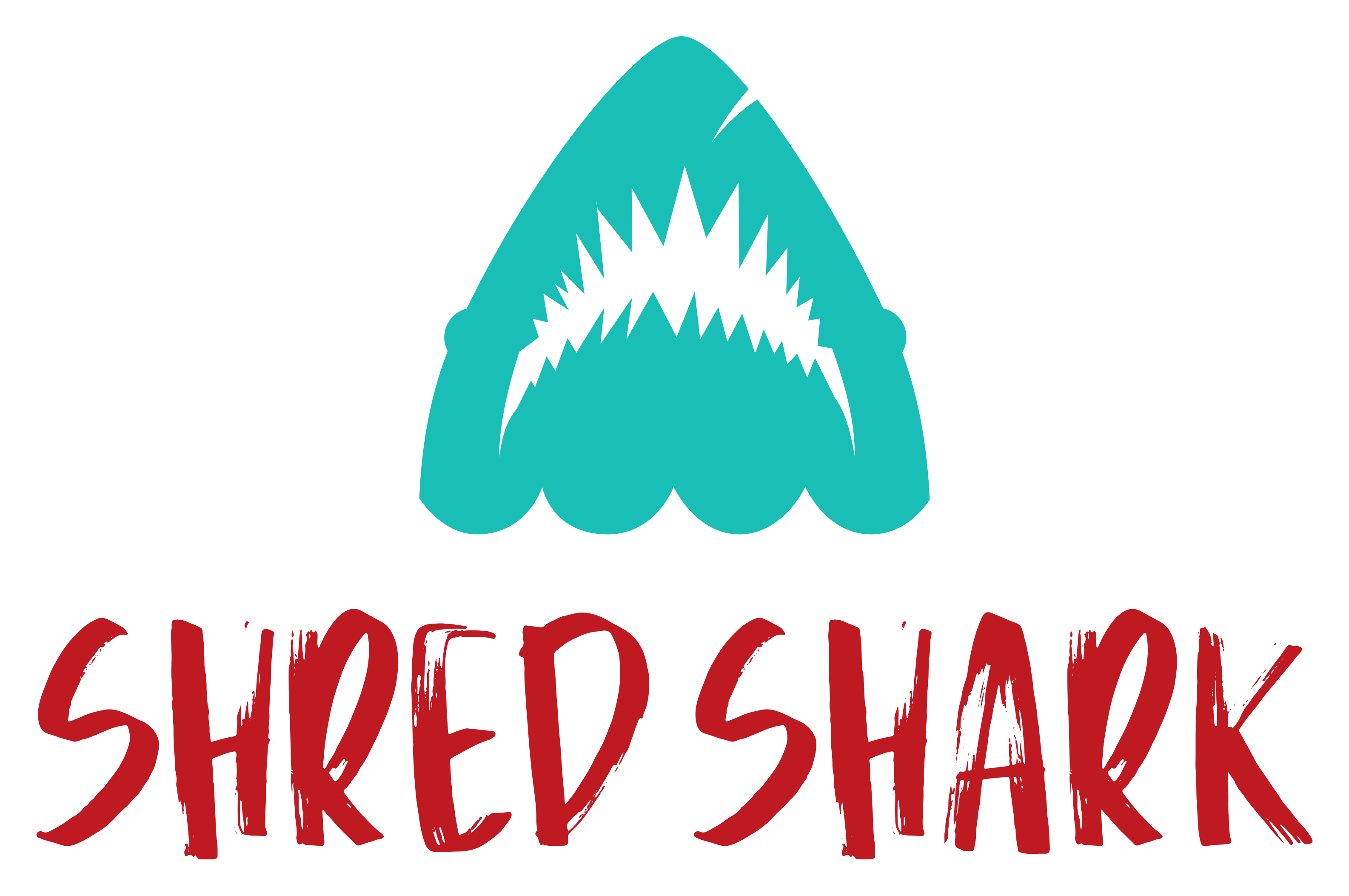 Shred Shark logo