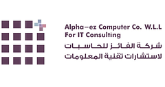 Alpha-ez Computer Company logo