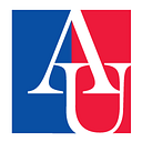American University logo
