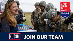 the USO logo