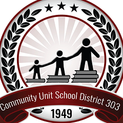 St Charles Community Unit School District 303 logo