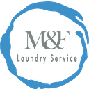 M & F Laundry logo