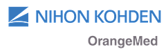 Nihon Kohden Orange Med logo