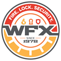 WFX Fire, Lock & Security logo