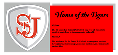 St James School District R1 logo
